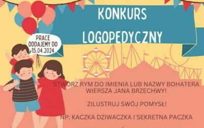 Zdjęcie do Konkurs logopedyczny