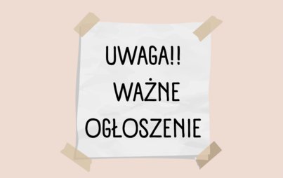 Zdjęcie do Ogłoszenie 