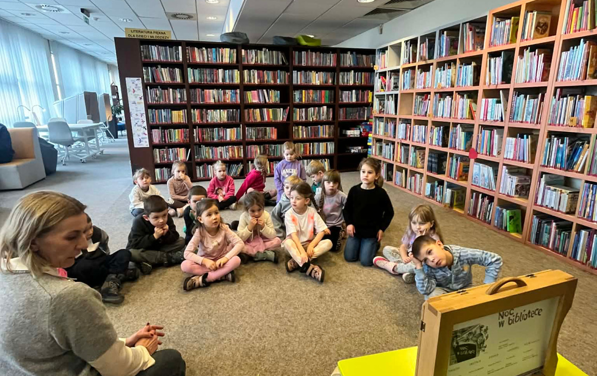 Zdjęcie do Wizyta w Bibliotece Publicznej Gminy Błonie